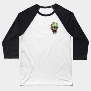 Zombie - Halloween Baseball T-Shirt